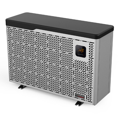 Тепловий насос для басейну до 110 м³ INVERPAC PX інверторний 25 кВт з WiFi. Працює також на охолодження