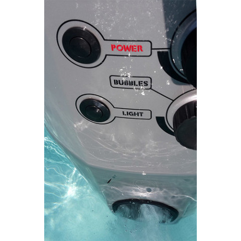 Протитечія AquaJet 100, 100 м.куб/год (Чехія) Azuro, 1.1 кВт, 220 В, навісна з LED освітленням