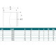 Муфта, клейове з´єднання d = 50мм, PN16, Fitvalf