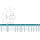 Муфта роз'ємна d = 50мм, PN16, Fitvalf