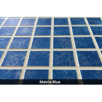 Армована мембрана StoneFlex, синя мозаїка MATRIX BLUE, 1,65 з лаковим покриттям