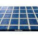 Армована мембрана StoneFlex, синя мозаїка MATRIX BLUE, 1,65 з лаковим покриттям