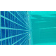 Армована мембрана StoneFlex, синя мозаїка MATRIX BLUE, 1,65 з лаковим покриттям