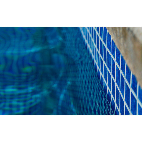 Армована мембрана StoneFlex, синя мозаїка MATRIX BLUE, 1,65 з лаковим покриттям