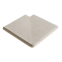 Камінь 28 кут зовнішній 90, Rustique bullee, тон Quercy