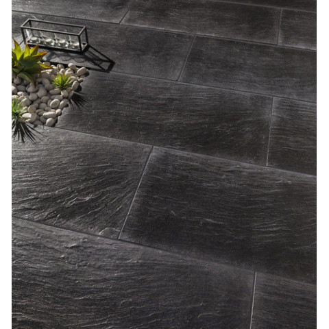 Камінь 33 бортовий 66х33х3,5 см, NOVASCHISTE, тон Anthracite