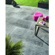Камінь 33 бортовий 66х33х3,5 см, NOVASCHISTE, тон Anthracite