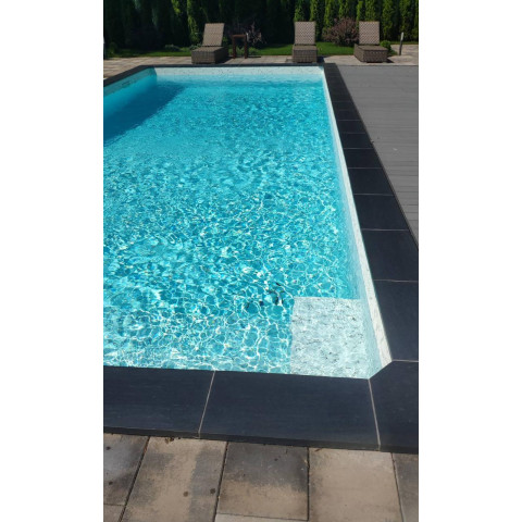 Камінь 33 бортовий 66х33х3,5 см, NOVASCHISTE, тон Anthracite