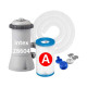 Надувний басейн Intex Easy Set 28132 (366x76 см) з фільтр-насосом картриджний круглий дитячий