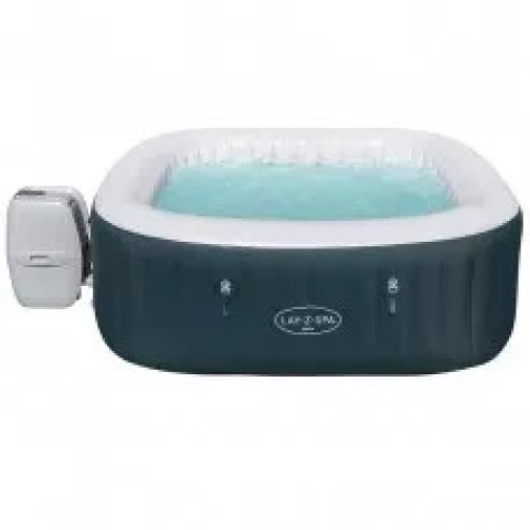 Надувний СПА-джакузі Bestway Lay-Z-Spa 60015 квадратний 180x180x66 см 4-6-місний аеромасаж