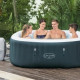 Надувний СПА-джакузі Bestway Lay-Z-Spa 60015 квадратний 180x180x66 см 4-6-місний аеромасаж