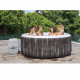 Надувний СПА-джакузі Bestway Lay-Z-Spa Bahamas круглий 180x66 см 2-4-місний аеромасаж