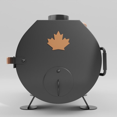 Піч Буржуйка на дровах до 32 м² Canada  