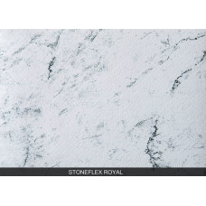 Мембрана StoneFlex біло-чорна Royal, 1.65 м армована з лаковим покриттям 327074334002