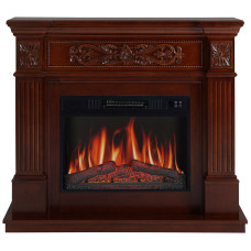 Камінокомплект ArtiFlame Toscana AF23S з обігрівом і звуком горіння вогню (106.6 х 92.5 см) russet