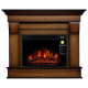 Камінокомплект ArtiFlame Albion Corner AF23S Дуб антик, зі звуком (90 х 110.6 см) кутовий