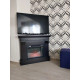 Камінокомплект ArtiFlame Albion Corner AF23S Дуб антик, зі звуком (90 х 110.6 см) кутовий