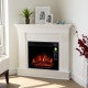 Камінокомплект кутовий ArtiFlame Albion Corner AF23S Білий б'янко, зі звуком (110.6 х 90 х 70 см)