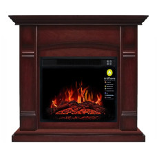 Електрокамін із порталом ArtiFlame Manchester AF23 махагон коричневий антик (89 х 99.8 см)