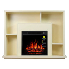 Камінокомплект ArtiFlame BINN AF18 слонова кістка (110 х 84.1 х 33.5 см)