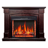 Камінокомплект ArtiFlame Boston AF28S темний горіх (116 х 90.5 х 35 см) зі звуком