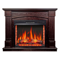 Камінокомплект ArtiFlame Boston AF28S темний горіх (116 х 90.5 х 35 см) зі звуком