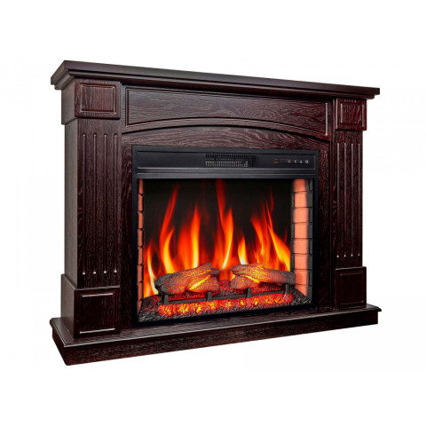 Камінокомплект ArtiFlame Boston AF28S темний горіх (116 х 90.5 х 35 см) зі звуком