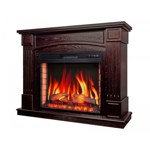 Камінокомплект ArtiFlame Boston AF28S темний горіх (116 х 90.5 х 35 см) зі звуком