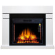 Камінокомплект ArtiFlame Lindos AF28S білий б'янко (124 х 99.5 х 34.6 см) зі звуком