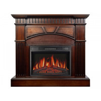 Камінокомплект ArtiFlame York AF23S махагон коричневий антик (108.6 х 99.8 х 36.5 см) зі звуком