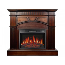 Камінокомплект ArtiFlame York AF23S махагон коричневий антик (108.6 х 99.8 х 36.5 см) зі звуком