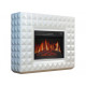 Камінокомплект ArtiFlame Diamond AF23S білий б'янко (107.5 х 90.5 см) зі звуком