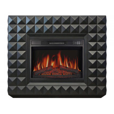 Камінокомплект ArtiFlame Diamond AF23S чорний (107.5 х 90.5 см) зі звуком