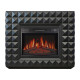 Камінокомплект ArtiFlame Diamond AF23S чорний (107.5 х 90.5 см) зі звуком