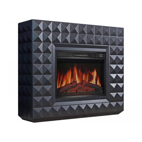 Камінокомплект ArtiFlame Diamond AF23S чорний (107.5 х 90.5 см) зі звуком