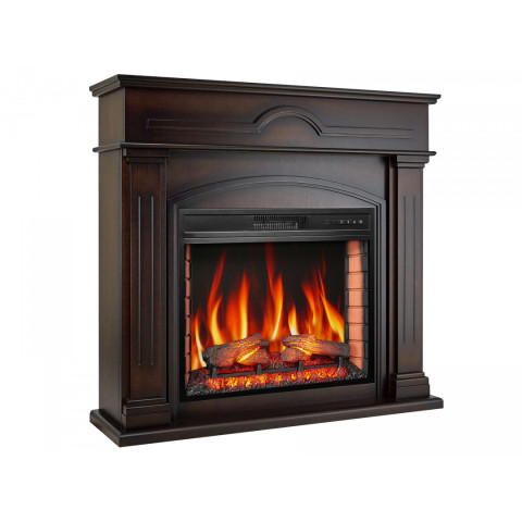 Камінокомплект ArtiFlame December AF28S махагон коричневий антик (115 х 107 х 32.5 см) зі звуком