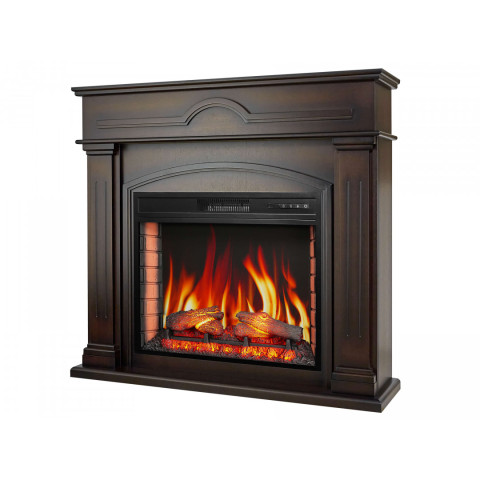 Камінокомплект ArtiFlame December AF28S махагон коричневий антик (115 х 107 х 32.5 см) зі звуком
