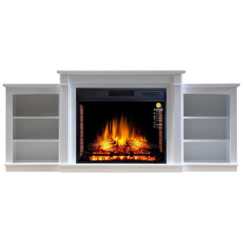 Камінокомплект ArtiFlame Vogue AF28S білий б'янко (186 х 79.7 х 32 см) зі звуком