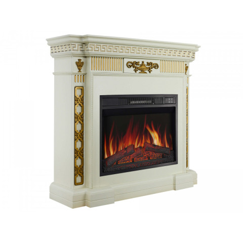 Камінокомплект ArtiFlame Greece AF23S білий ваніль (98 х 92.2 х 32.5 см) зі звуком