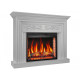 Камінокомплект ArtiFlame Monferrato AF28S білий б'янко (130 х 106 х 33 см) зі звуком