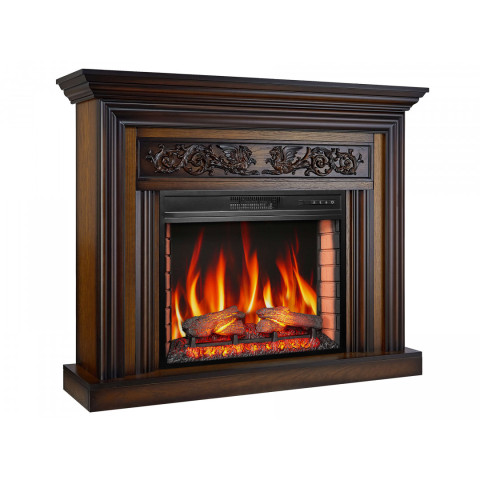 Камінокомплект ArtiFlame Monferrato AF28S дуб антик (130 х 106 х 33 см) зі звуком