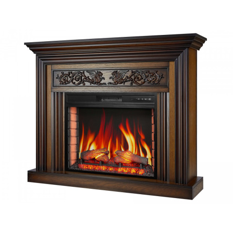 Камінокомплект ArtiFlame Monferrato AF28S дуб антик (130 х 106 х 33 см) зі звуком