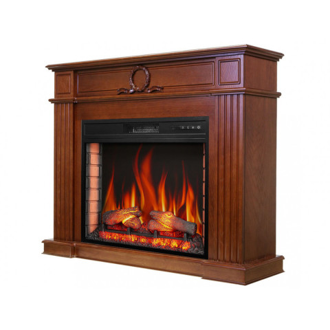 Камінокомплект ArtiFlame Neoclassic AF28S горіх (117.9 х 95.8 х 34.5 см) зі звуком