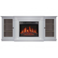 Камінокомплект ArtiFlame Vermont AF23S білий б'янко (166.5 х 71.9 х 32 см) зі звуком