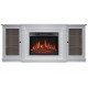 Камінокомплект ArtiFlame Vermont AF23S білий б'янко (166.5 х 71.9 х 32 см) зі звуком