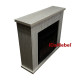 Камінокомплект електричний Dimplex IDaMebel Vera сірий дуб з каміном Electrolux EFP/P-2720RLS