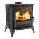 Польська піч на дровах до 80 м² чавунна Kratki KOZA K6 Ø 130 8 кВт 578х490х630 мм