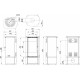 Польська піч на дровах до 90 м² сталева Defro Home DEA Коричневий 9 кВт 1198х601х492 мм