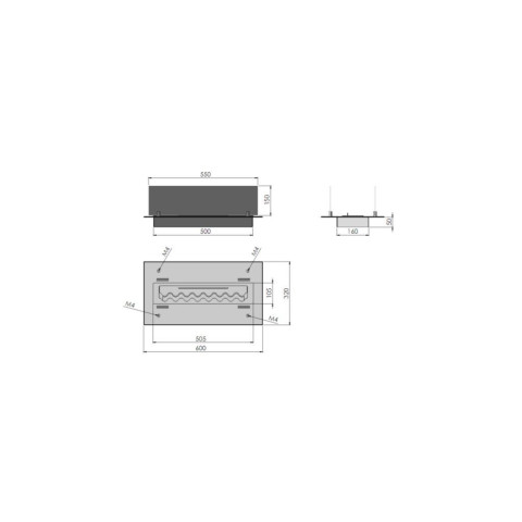Біокамін Infire INSERT 600