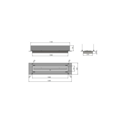 Біокамін Infire INSERT 1200